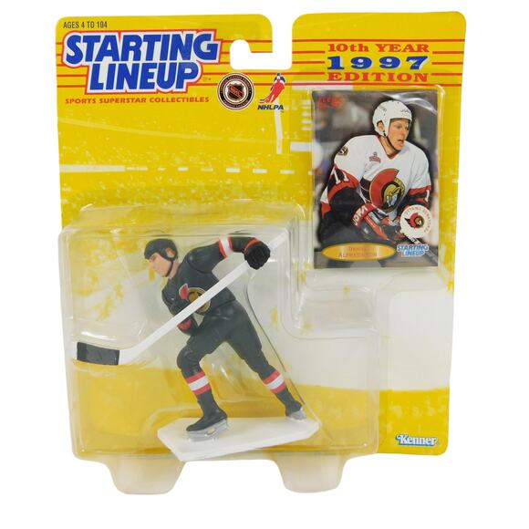 Kenner 1997 Starting Lineup NHL Ottawa Senators Daniel Alfredsson Action Figure - Picture 1 of 6
